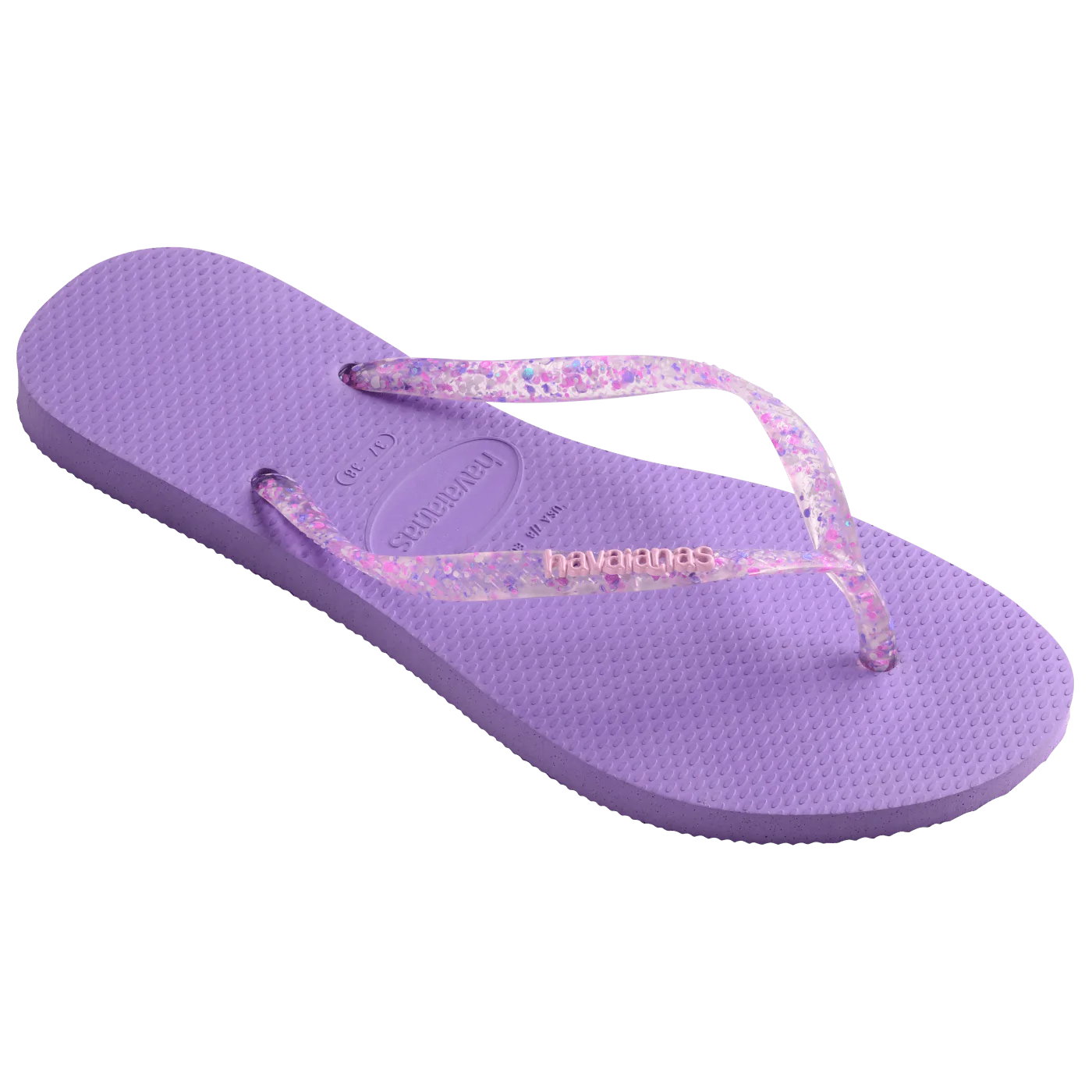 Sandalias Havaianas Slim Logo Metallic NE 4119875