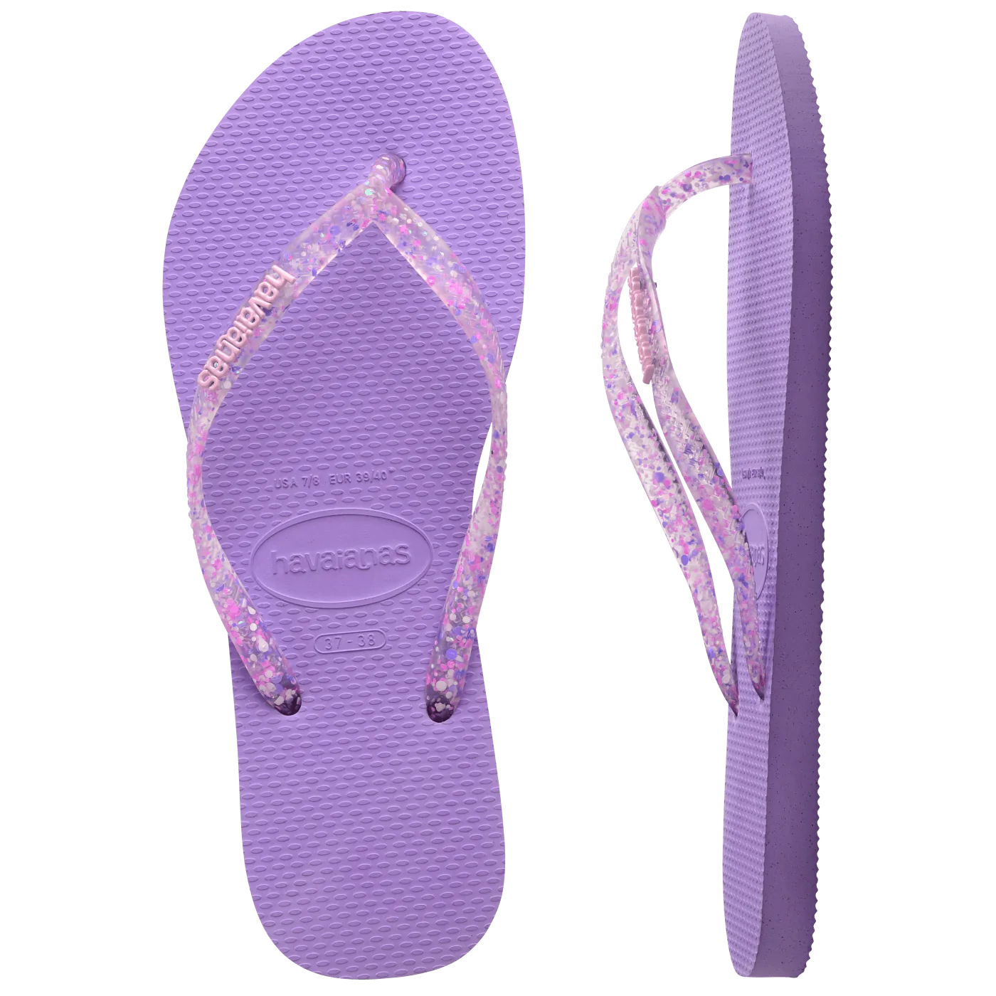 Sandalias Havaianas Slim Logo Metallic NE 4119875