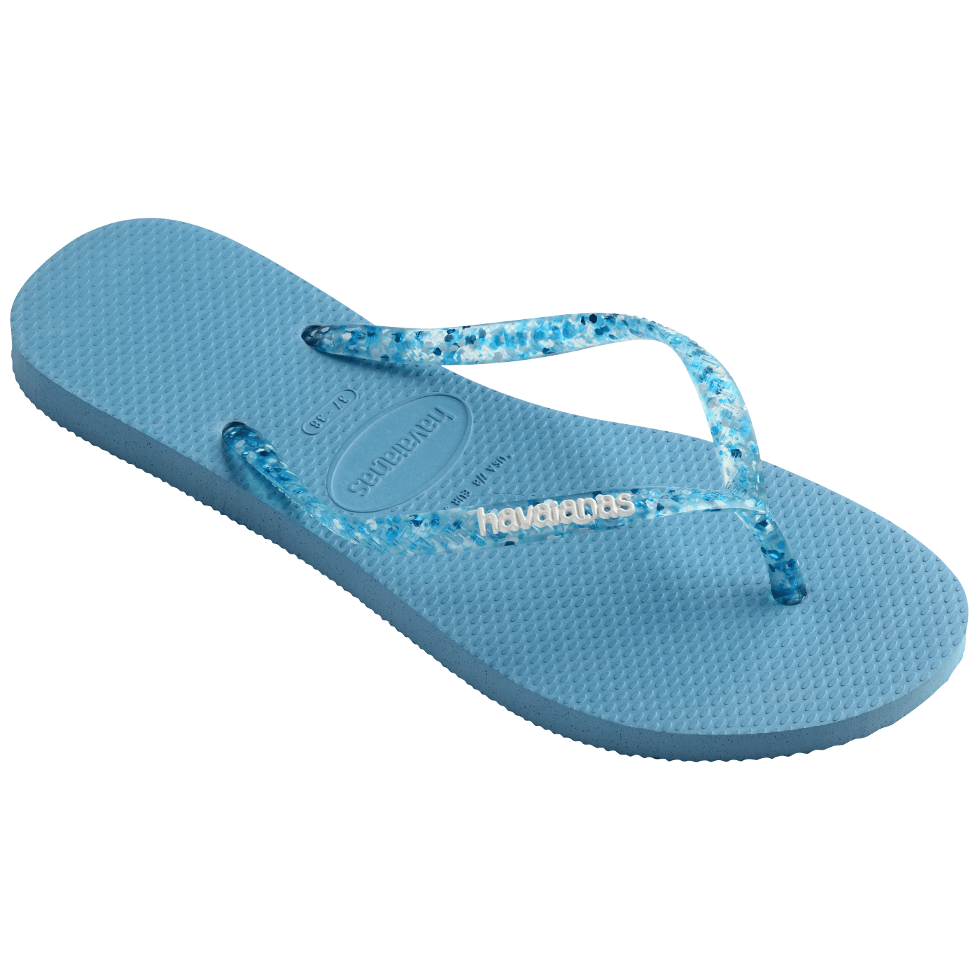 Sandalias Havaianas Slim Logo Metallic NE 4119875