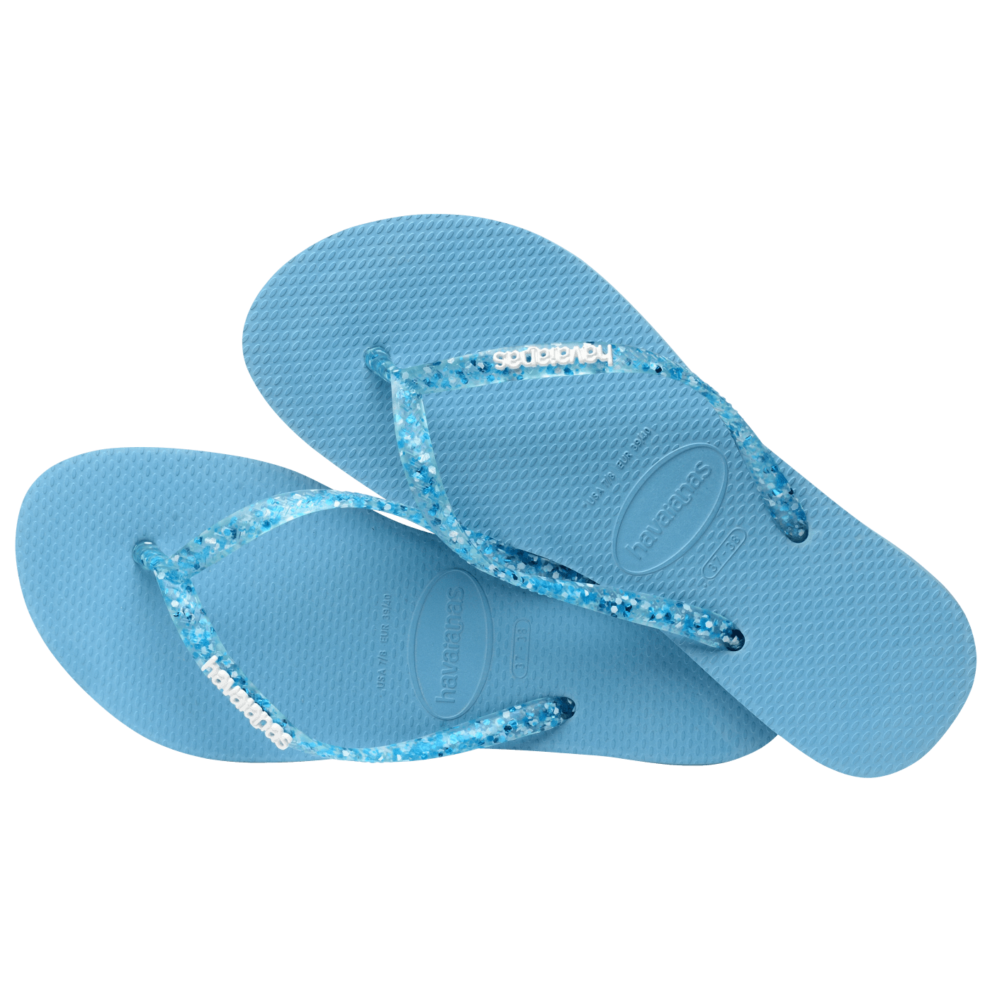 Sandalias Havaianas Slim Logo Metallic NE 4119875