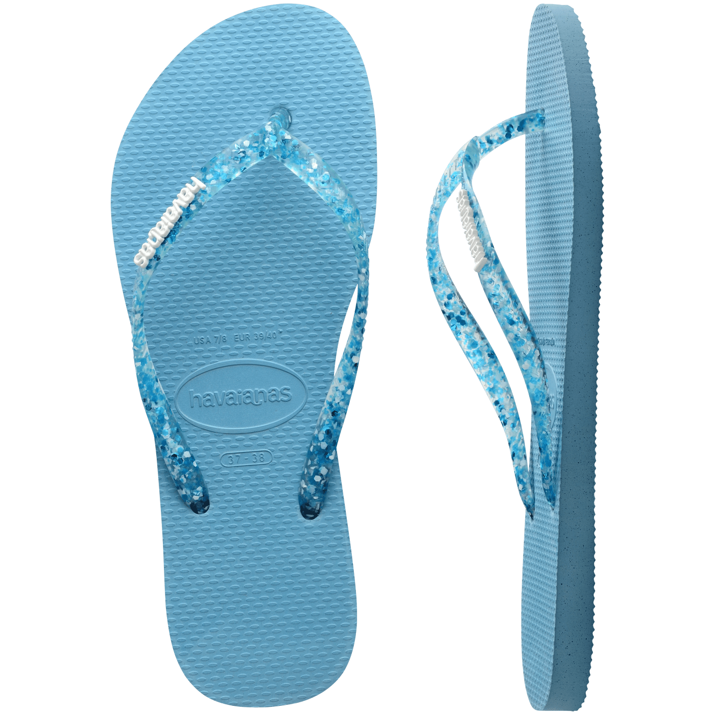 Sandalias Havaianas Slim Logo Metallic NE 4119875