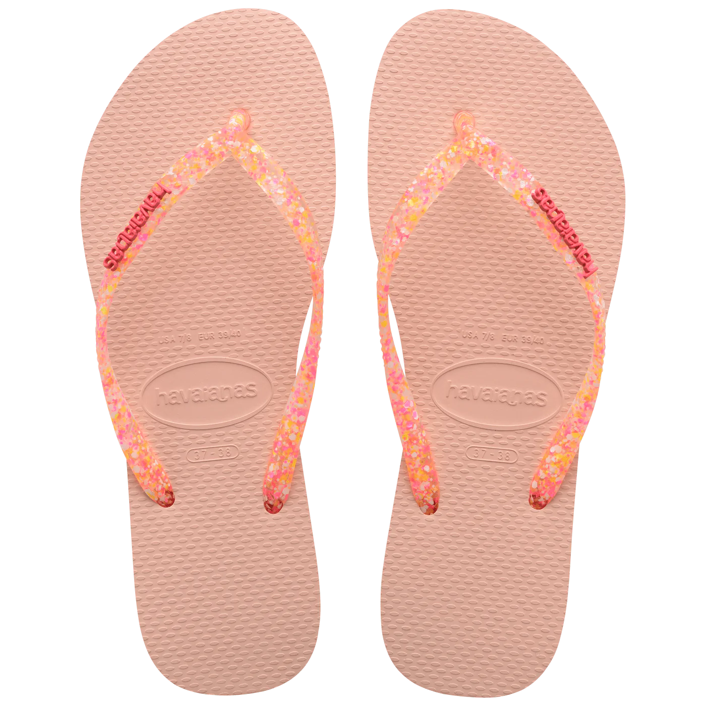 Sandalias Havaianas Slim Logo Metallic NE 4119875