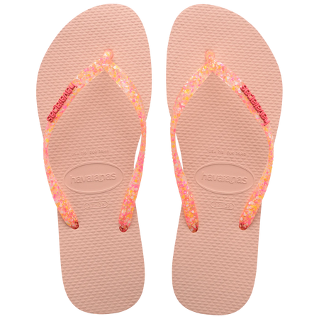 Sandalias Havaianas Slim Logo Metallic NE 4119875