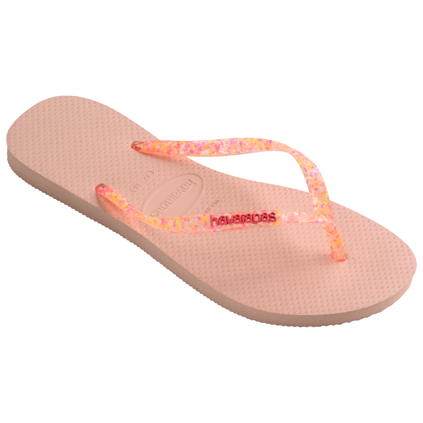 Sandalias Havaianas Slim Logo Metallic NE 4119875