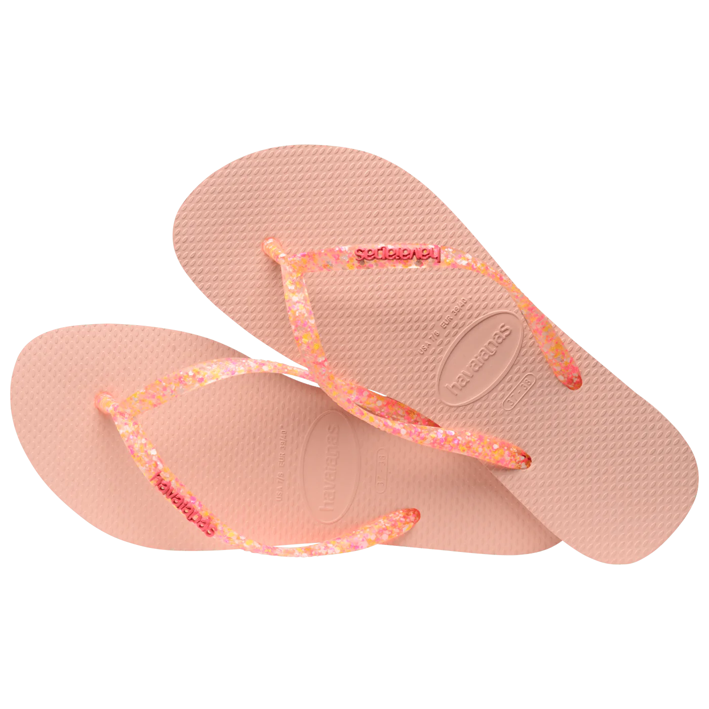 Sandalias Havaianas Slim Logo Metallic NE 4119875