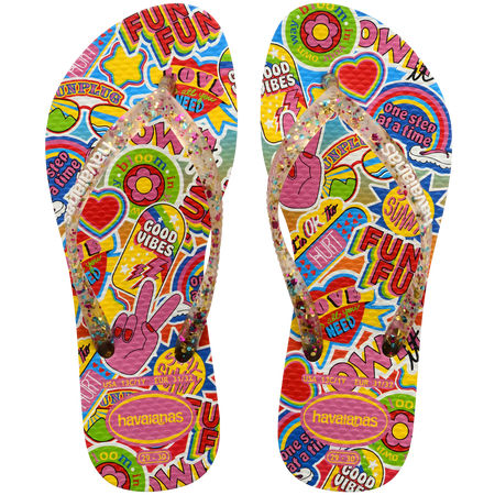 Sandalias Havaianas Kids Slim Fashion NE 4129934