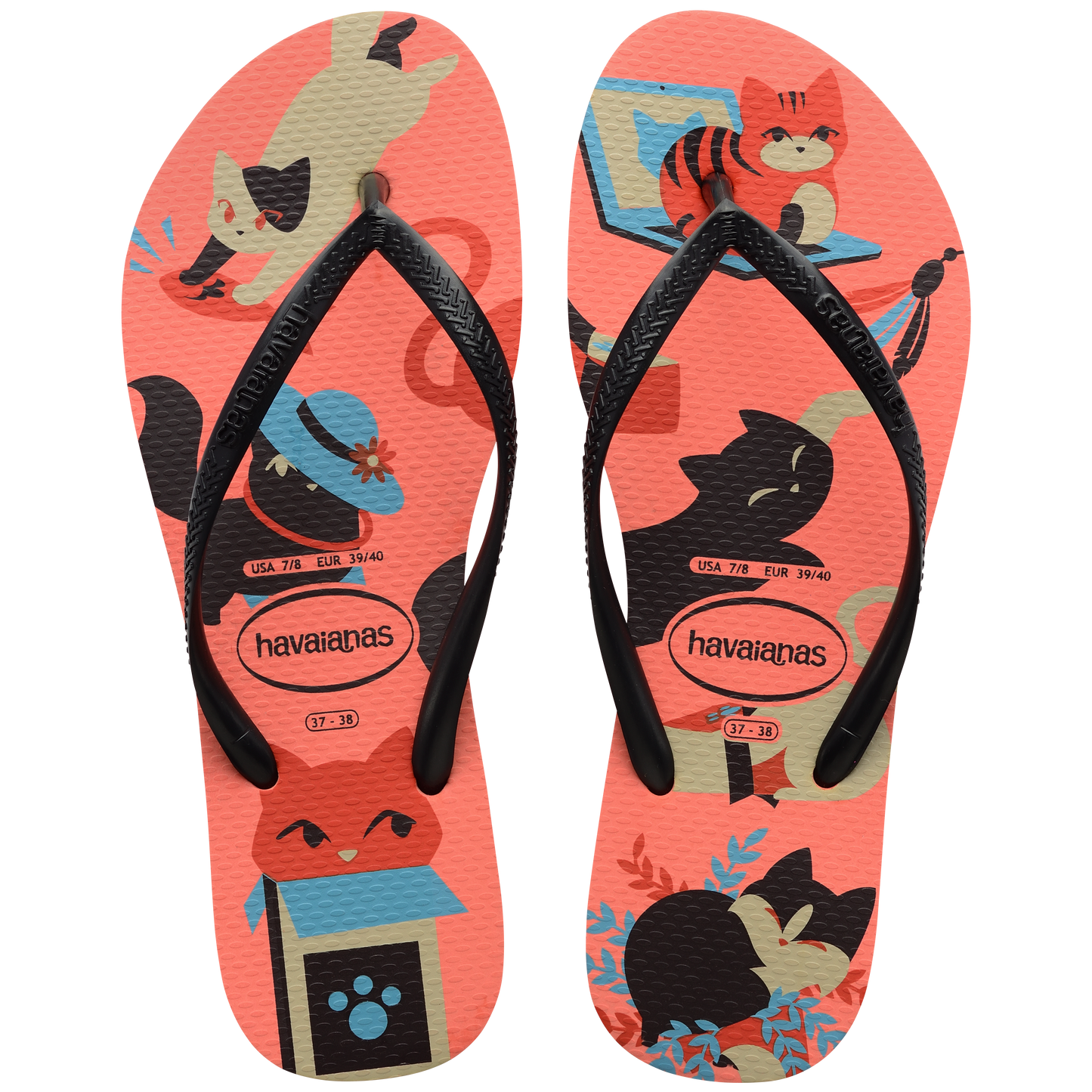 Sandalias Havaianas Slim Pets NE 4132567