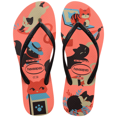 Sandalias Havaianas Slim Pets NE 4132567