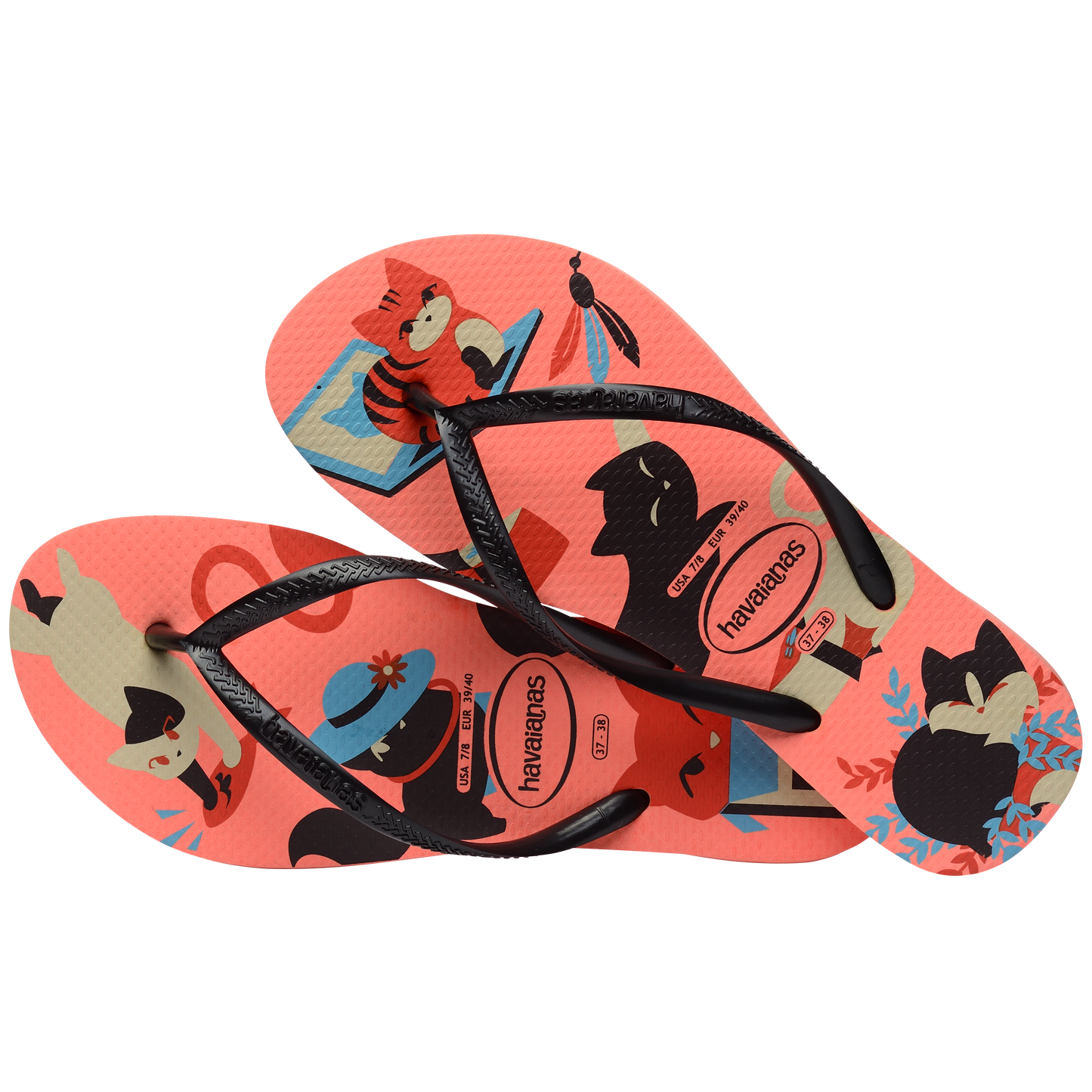 Sandalias Havaianas Slim Pets NE 4132567