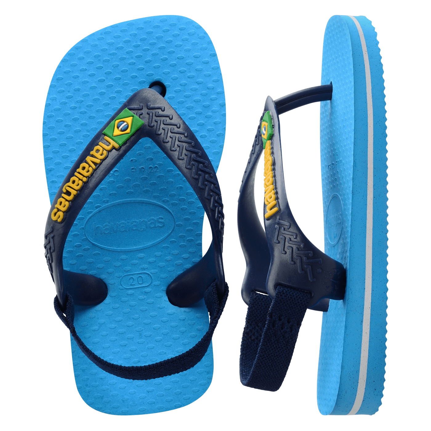 Sandalias Havaianas Baby Brasil Logo NE 4140577