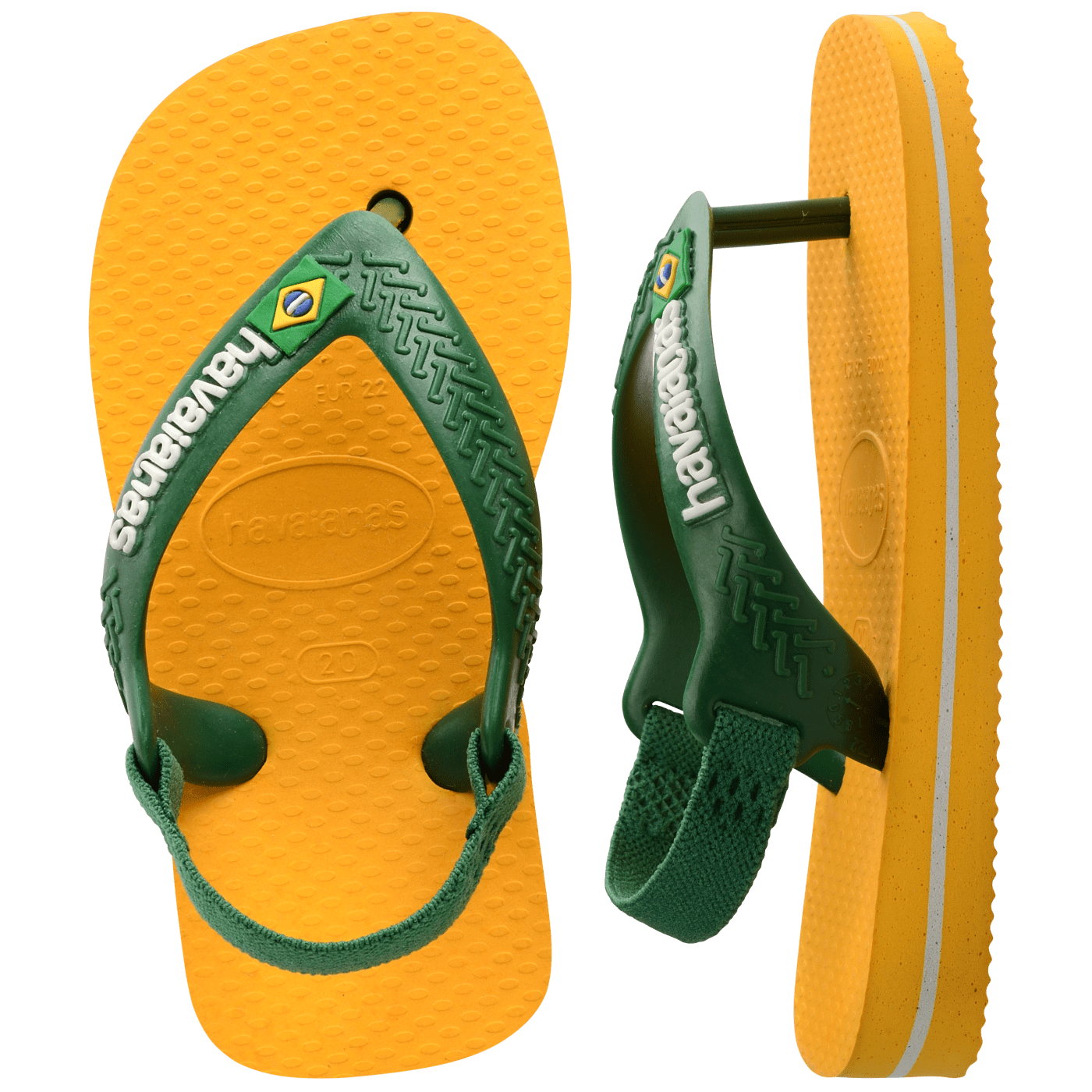 Sandalias Havaianas Baby Brasil Logo NE 4140577