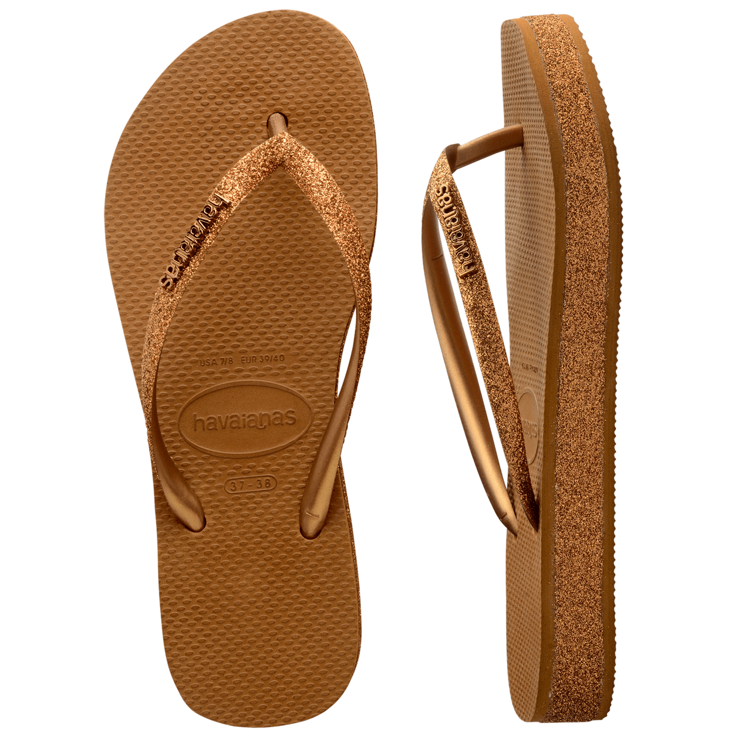 Sandalias Plataformas Havaianas Slim Flatform Sparkle 4147256