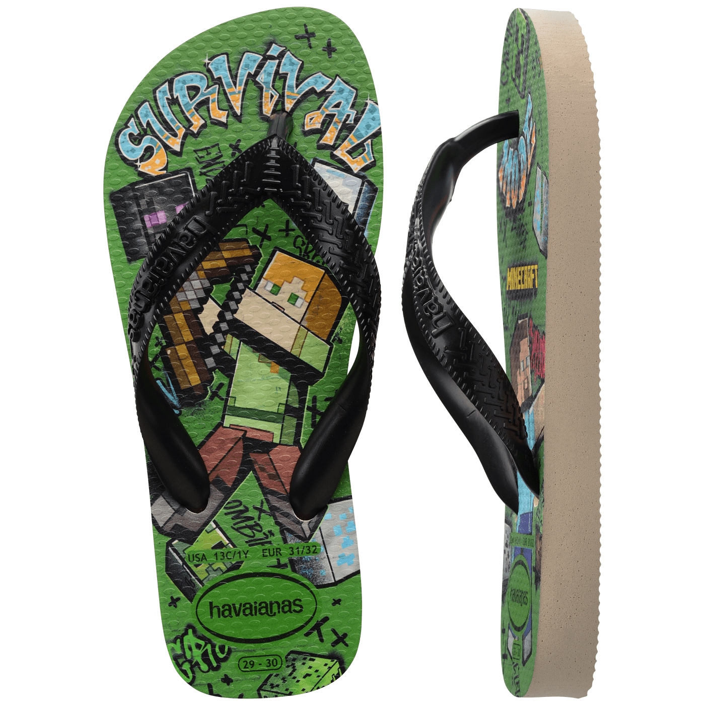 Sandalias Havaianas Minecraft NE 4145125