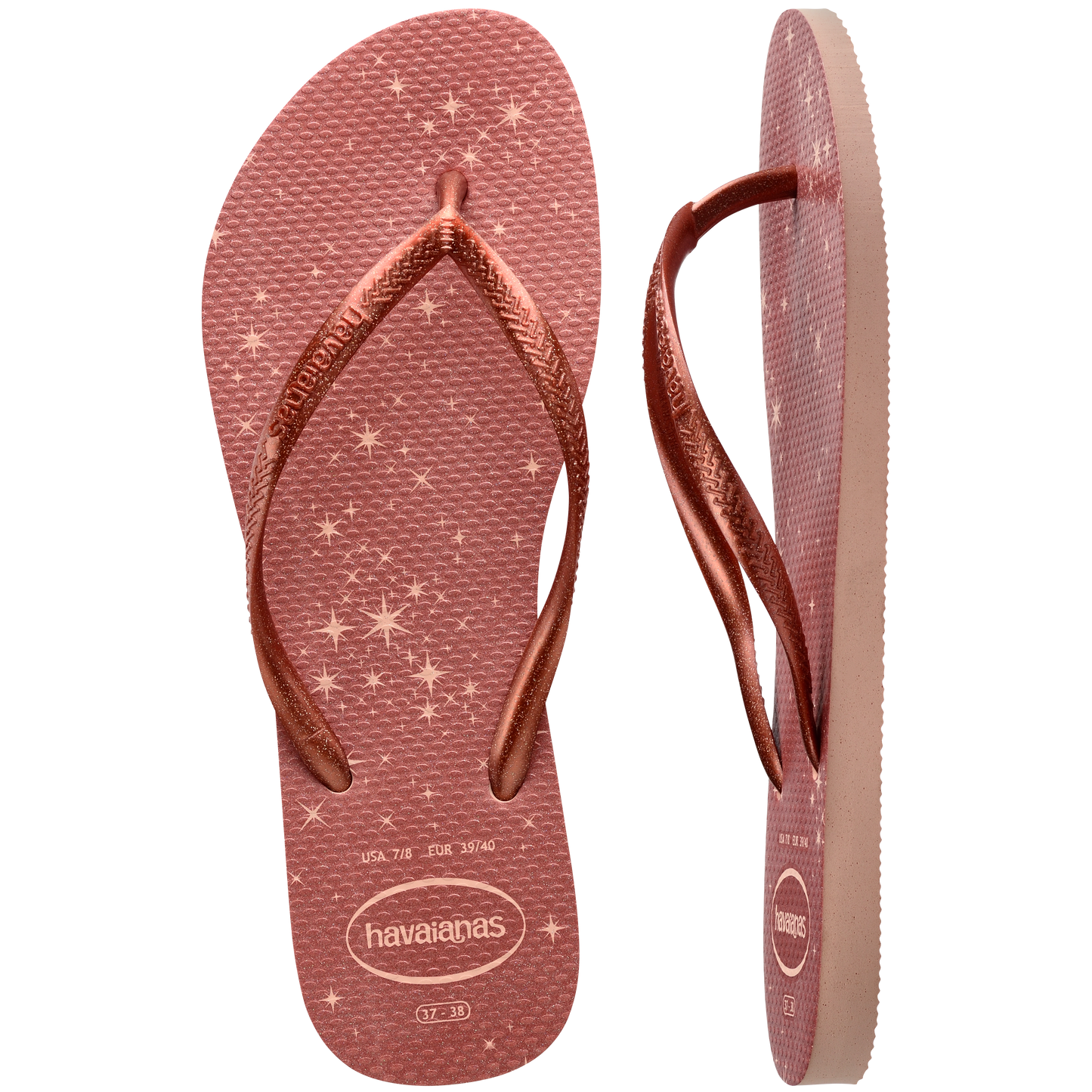 Sandalias Havaianas Slim Gloss NE 4145617