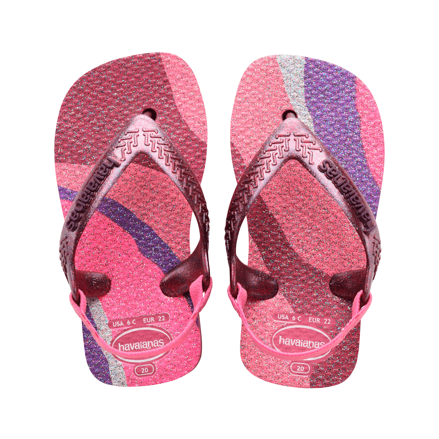 Sandalias Havaianas Baby Pallete Glow 4145753