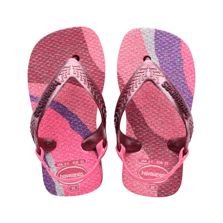 Sandalias Havaianas Baby Pallete Glow 4145753