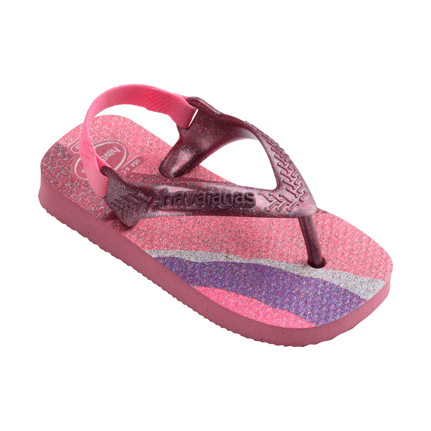 Sandalias Havaianas Baby Pallete Glow 4145753