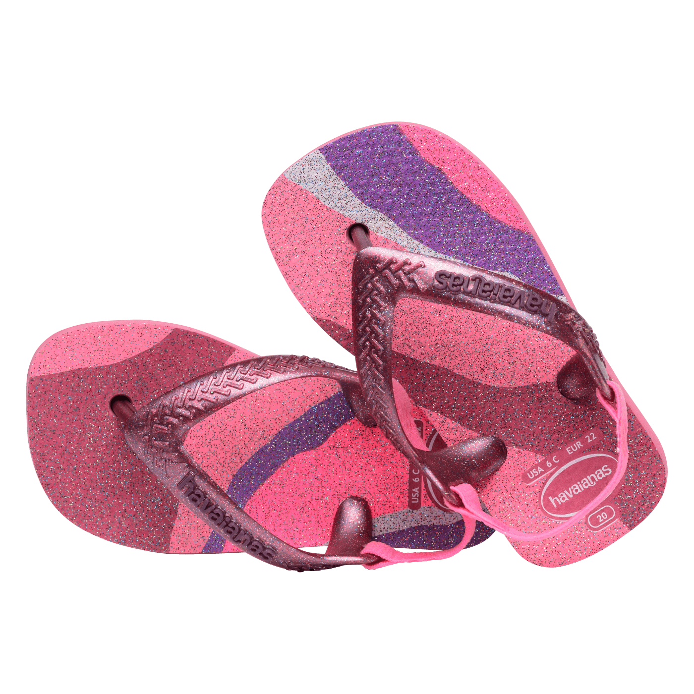 Sandalias Havaianas Baby Pallete Glow 4145753