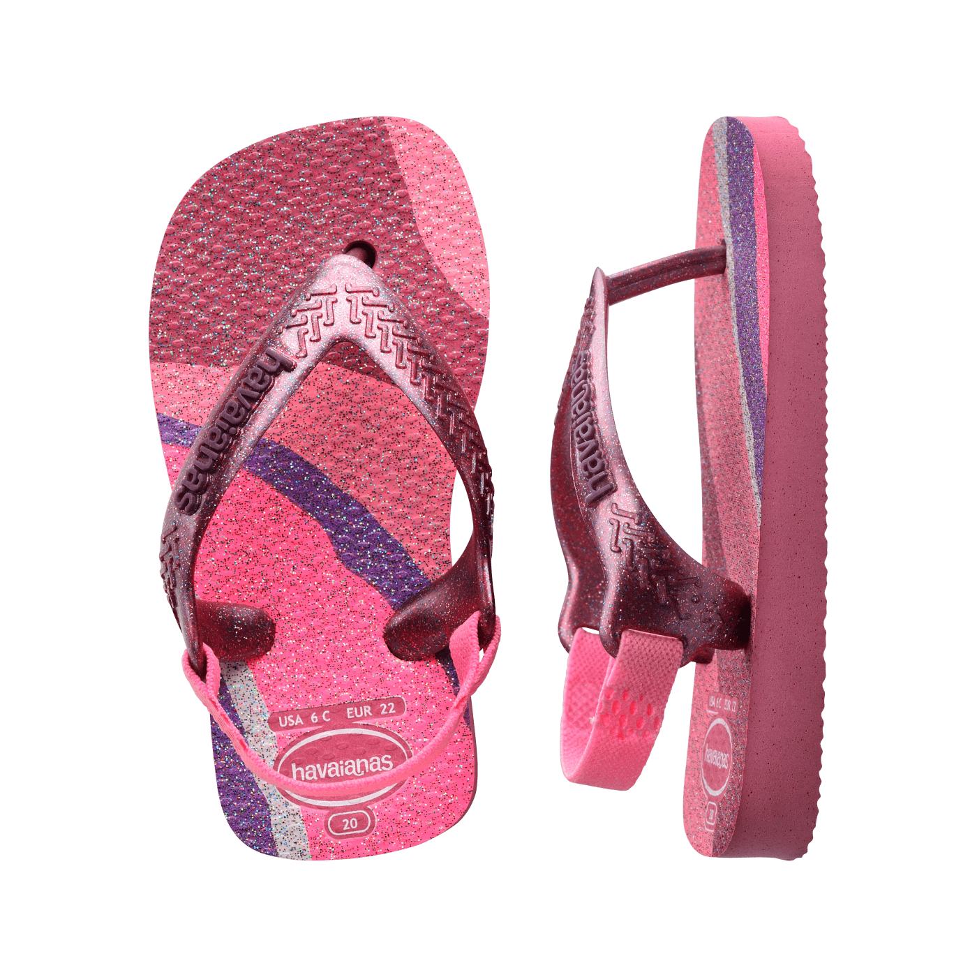 Sandalias Havaianas Baby Pallete Glow 4145753