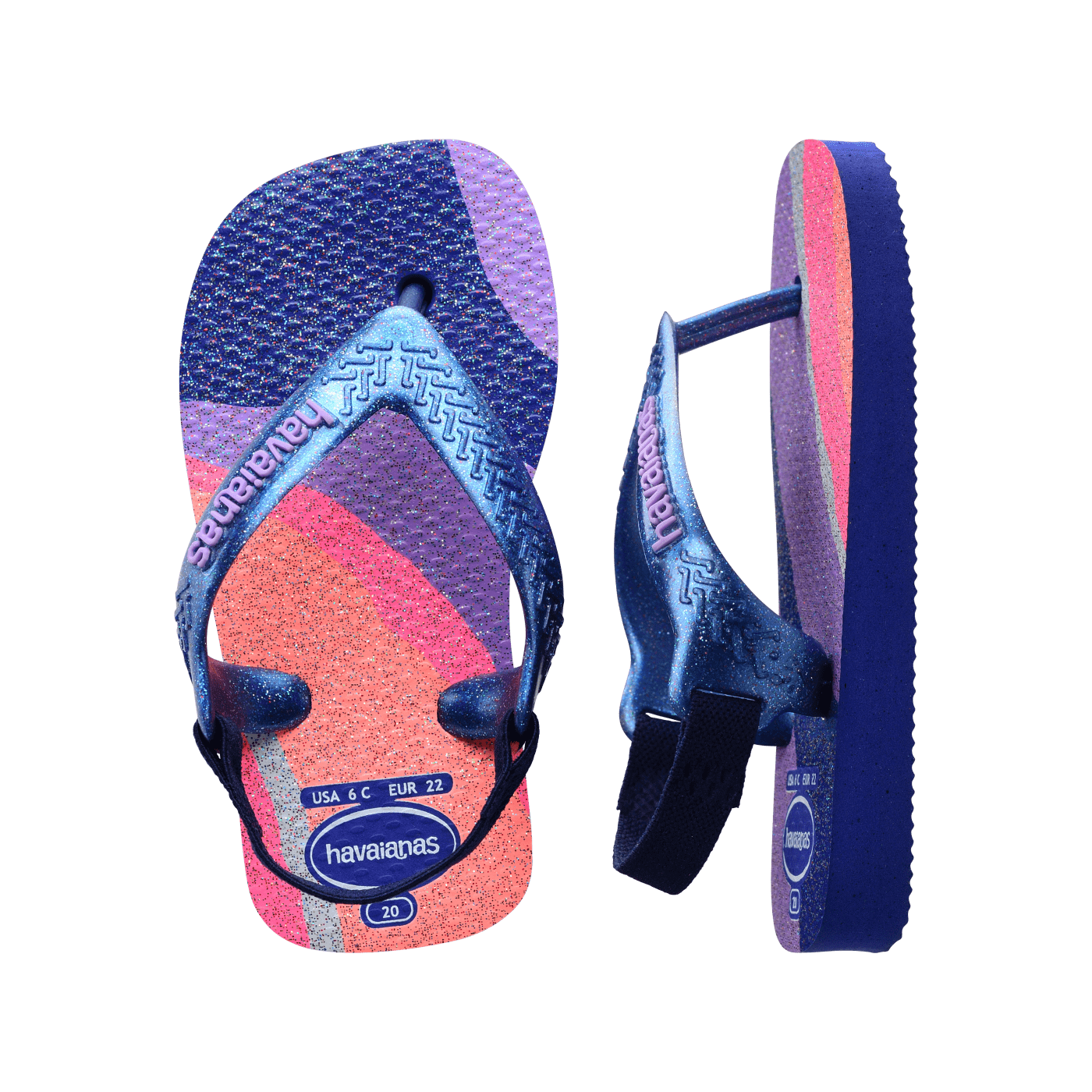 Sandalias Havaianas Baby Pallete Glow 4145753