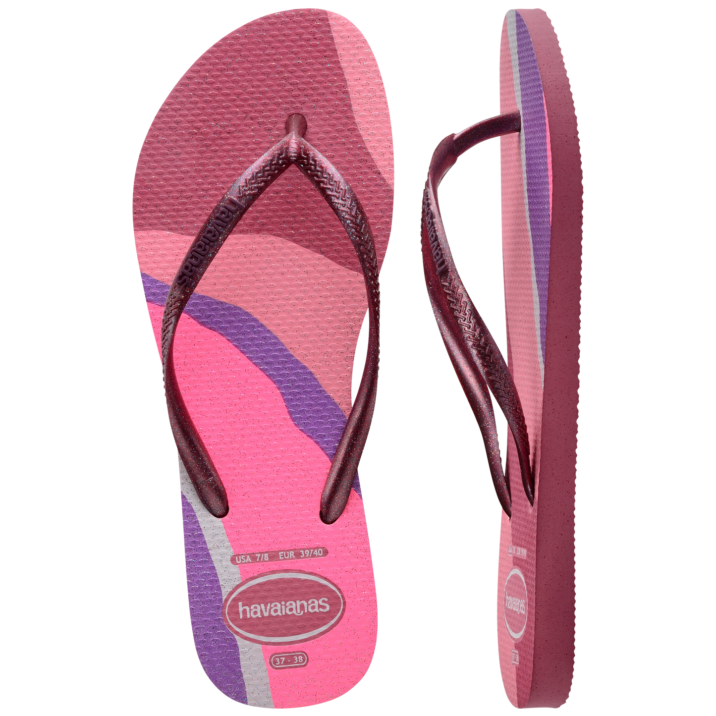 Sandalias Havaianas Slim Palette Glow NE 4145766