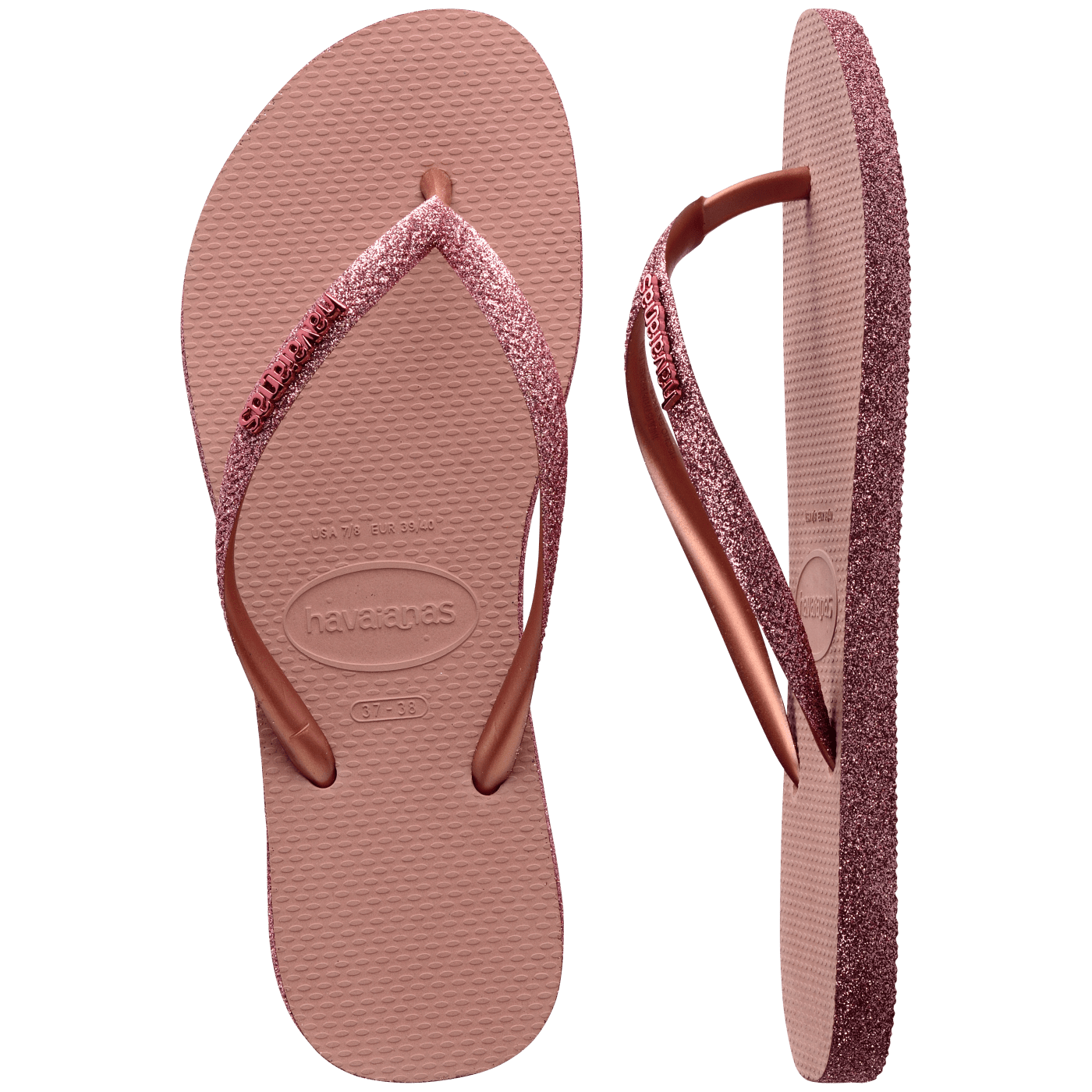 Sandalias Havaianas Slim Sparkle II NE 4146937