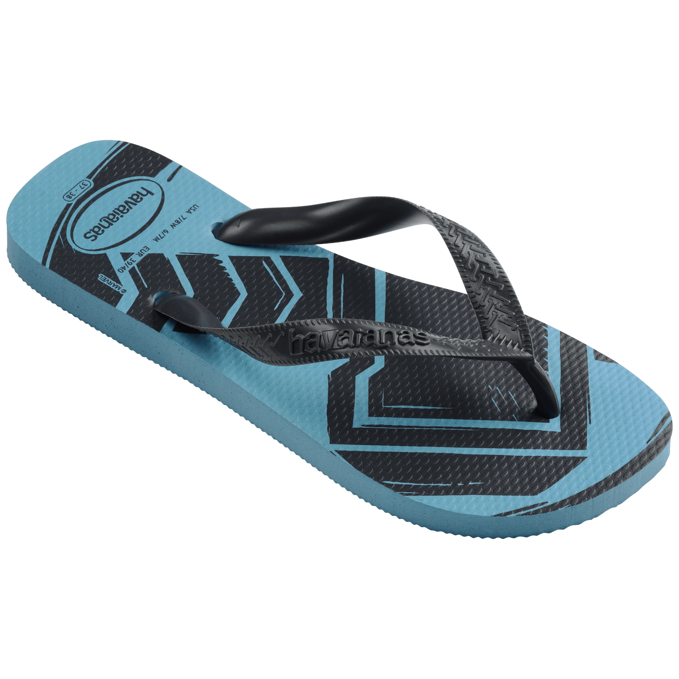 Sandalias Havaianas Top Marvel Logomania NE 4146953