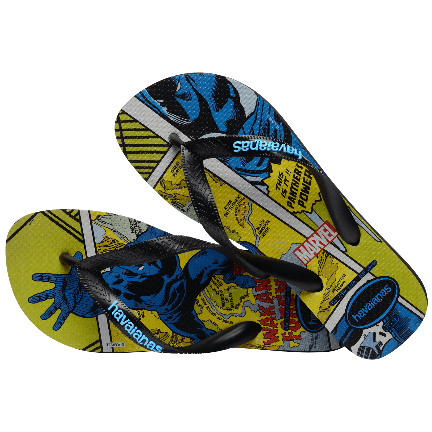 Sandalias Havaianas Top Marvel Classic NE 4147012