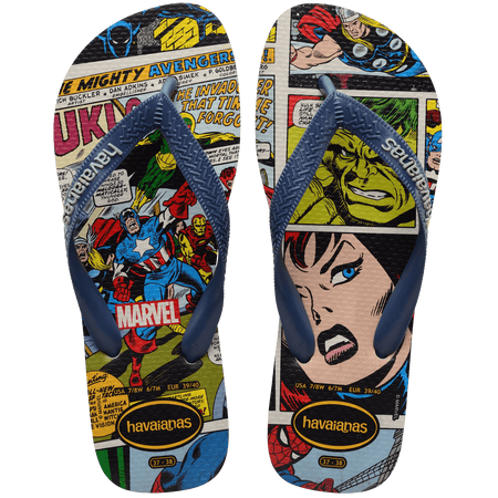 Sandalias Havaianas Top Marvel Classic NE 4147012