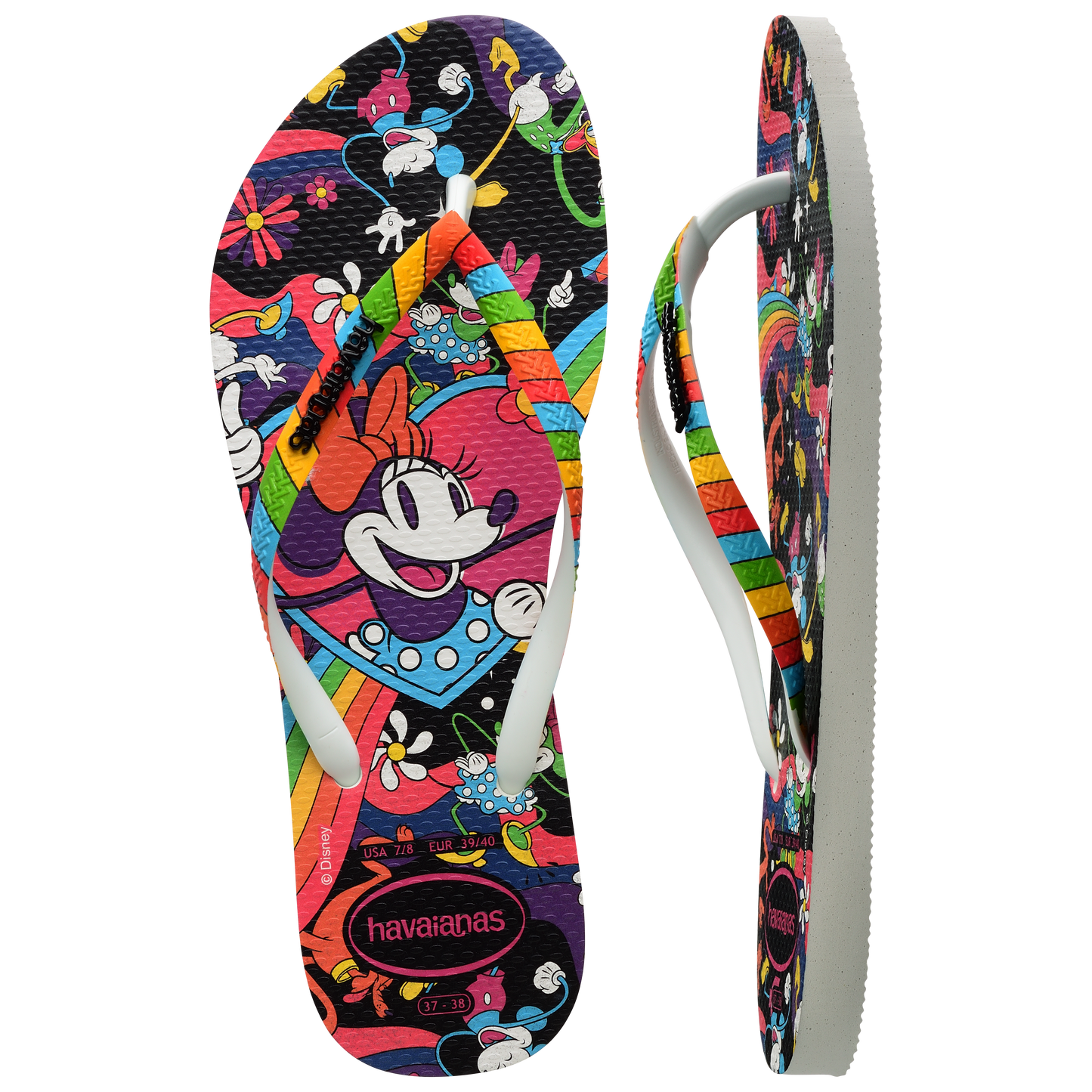 Sandalias Havaianas Slim Disney Stylish 4147020