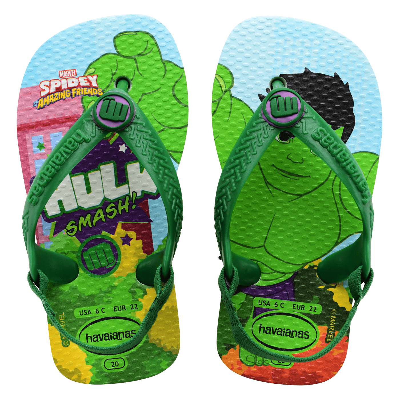 Sandalias Havaianas Baby Marvel 4147132