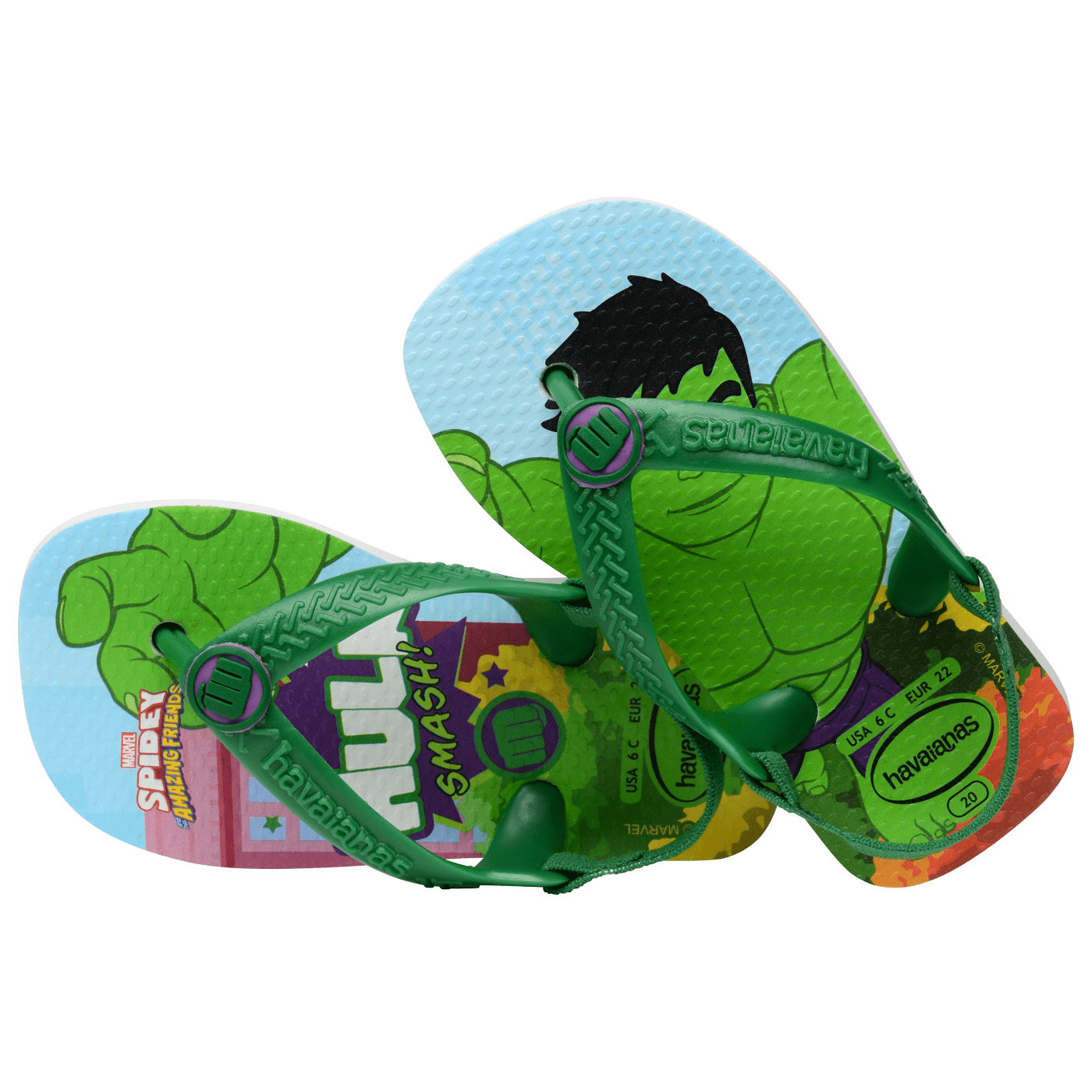 Sandalias Havaianas Baby Marvel 4147132