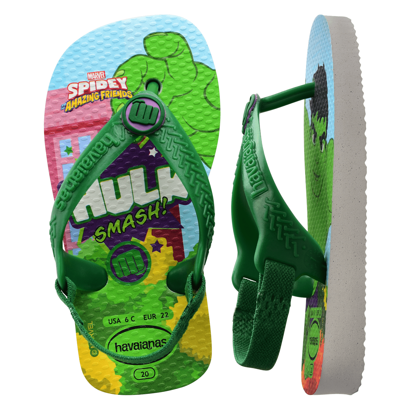 Sandalias Havaianas Baby Marvel 4147132