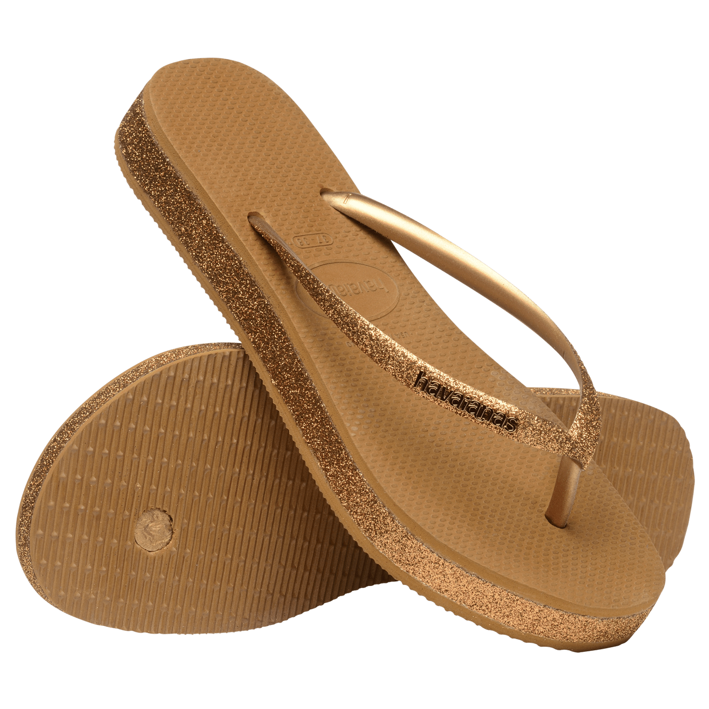 Sandalias Plataformas Havaianas Slim Flatform Sparkle 4147256