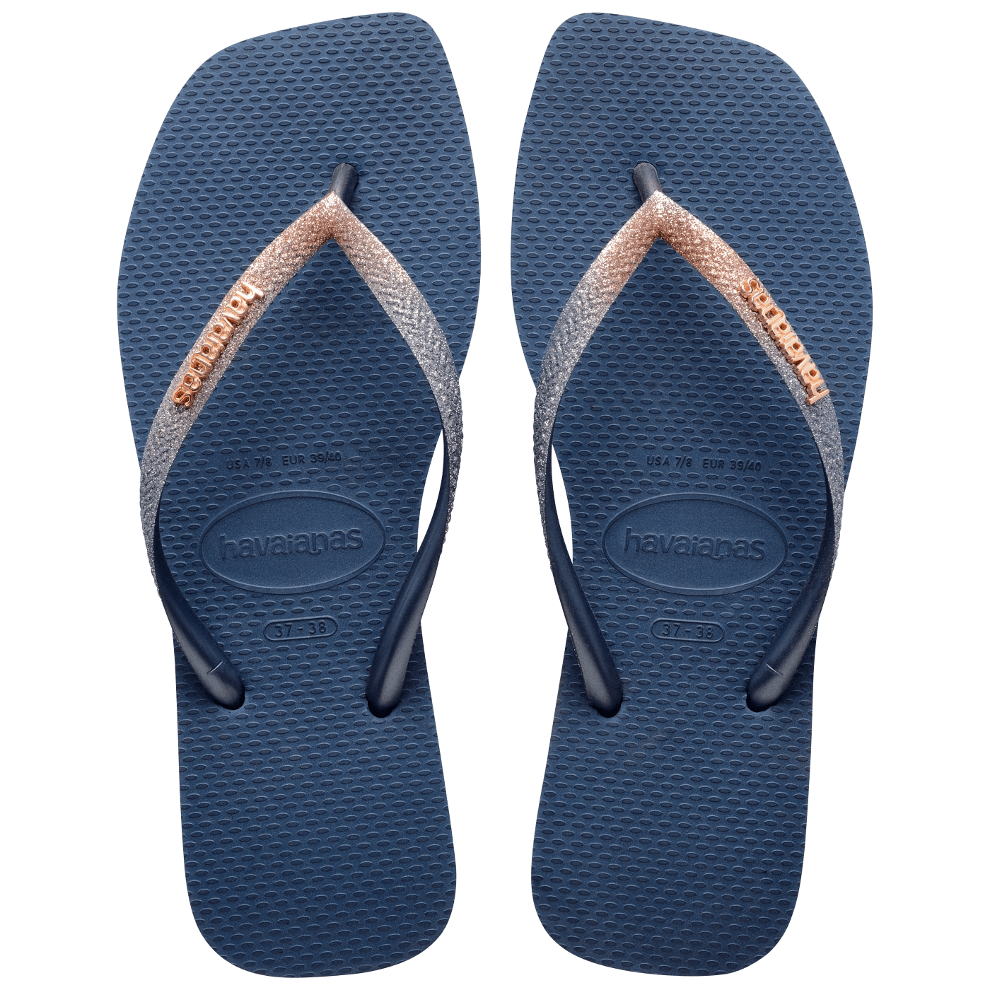 Sandalias Havaianas Slim Square Glitter 4148102