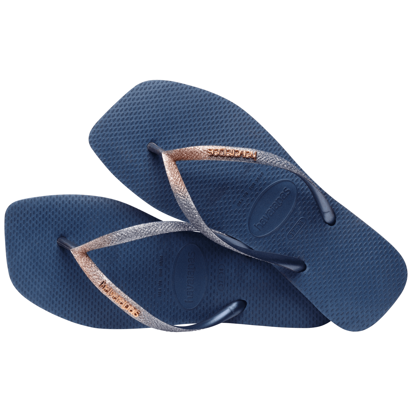 Sandalias Havaianas Slim Square Glitter 4148102