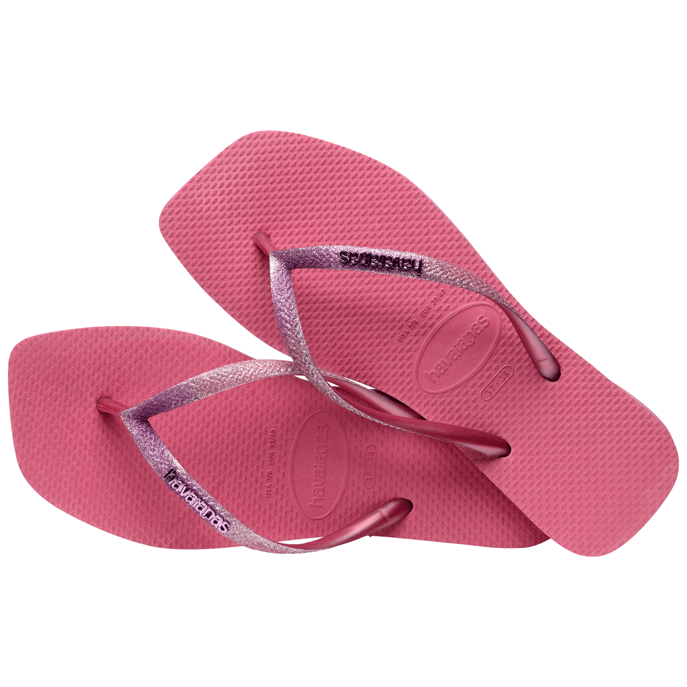 Sandalias Havaianas Slim Square Glitter 4148102