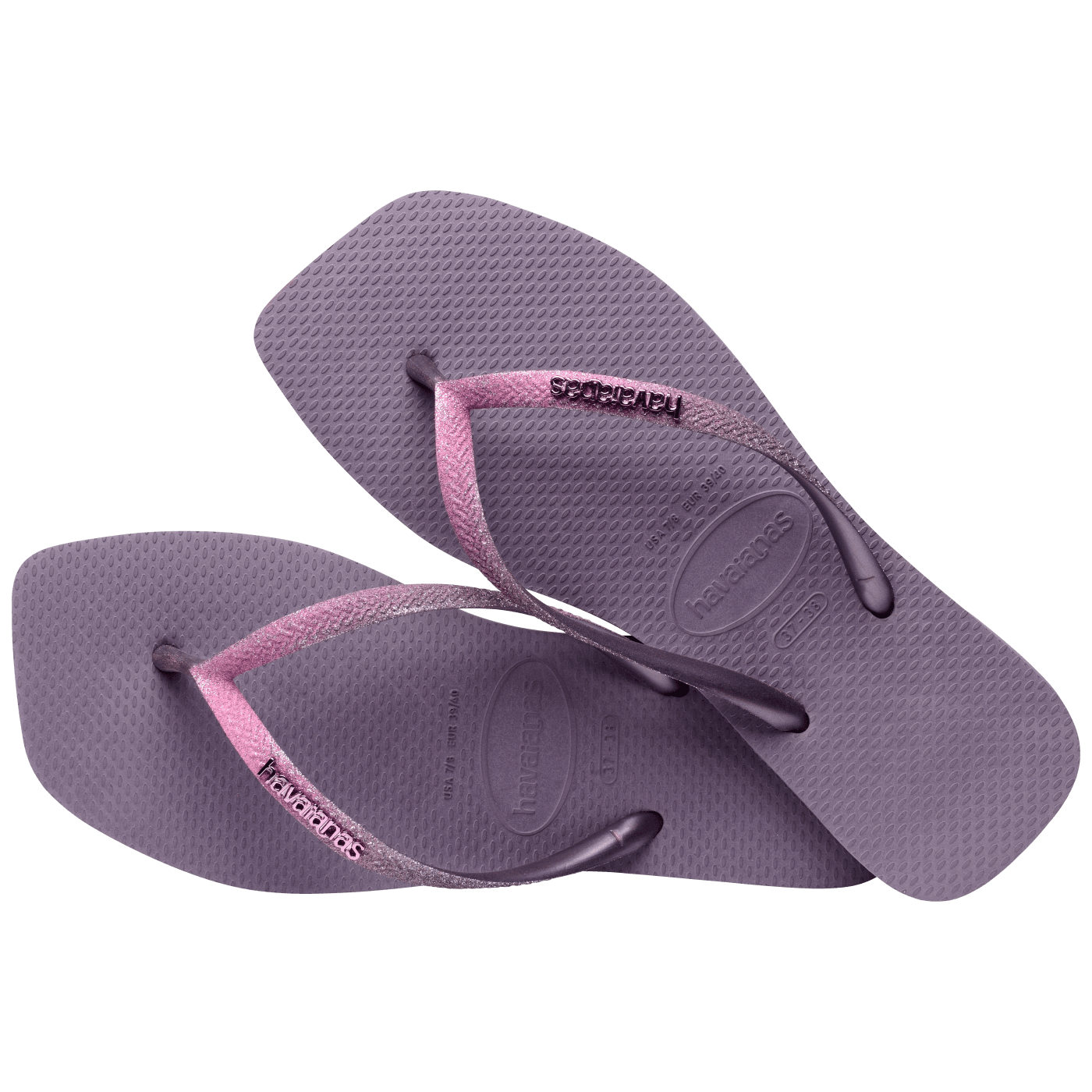 Sandalias Havaianas Slim Square Glitter 4148102