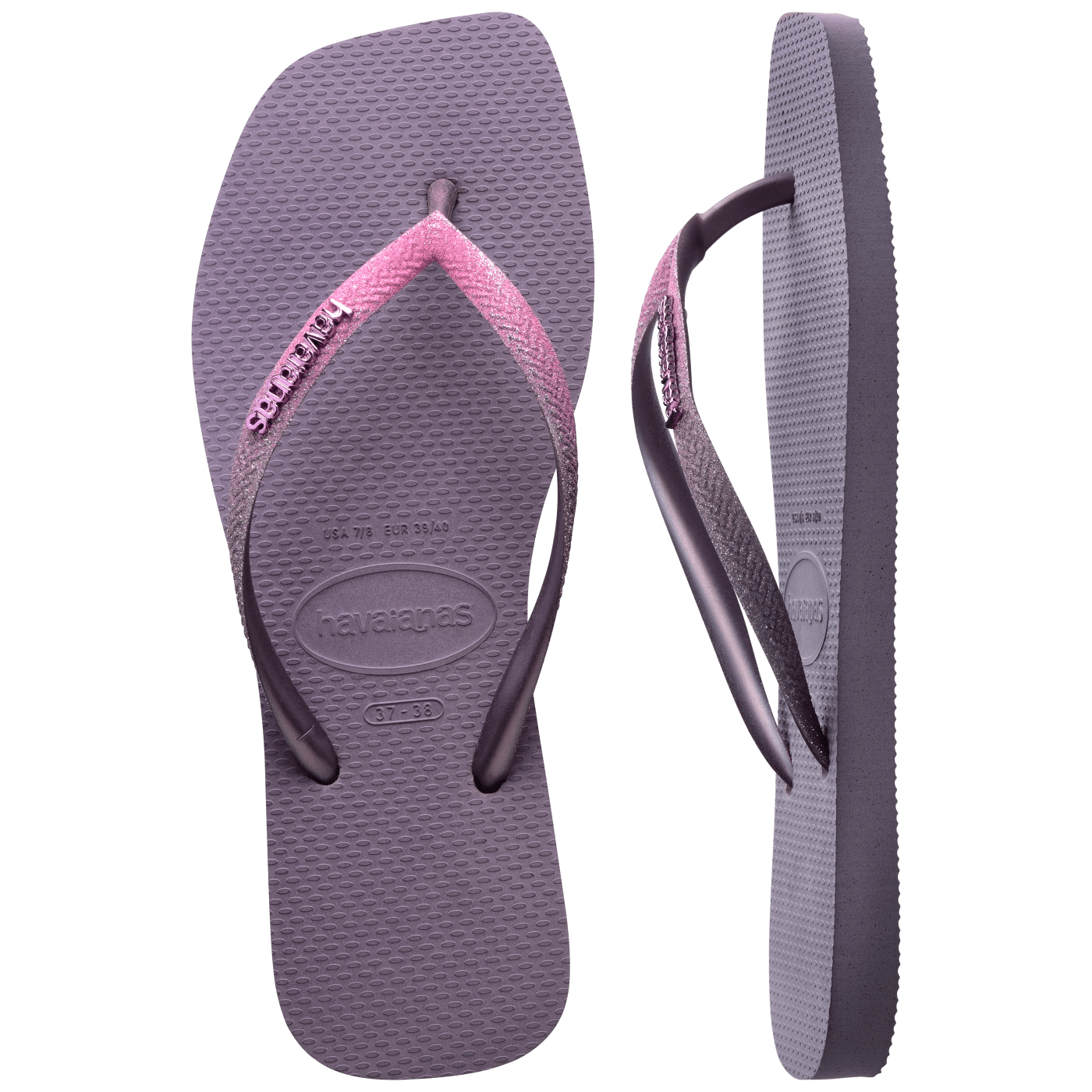 Sandalias Havaianas Slim Square Glitter 4148102