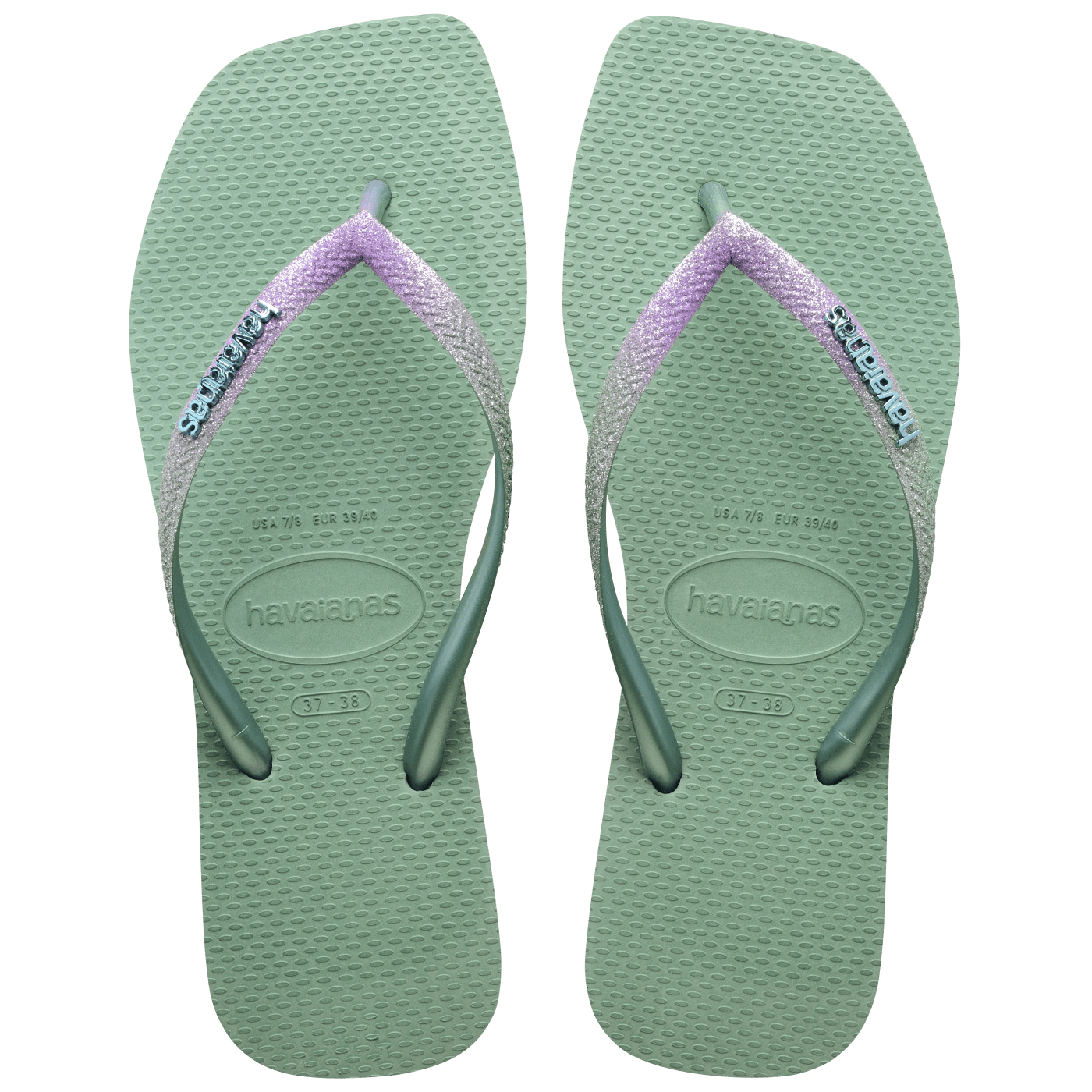 Sandalias Havaianas Slim Square Glitter 4148102