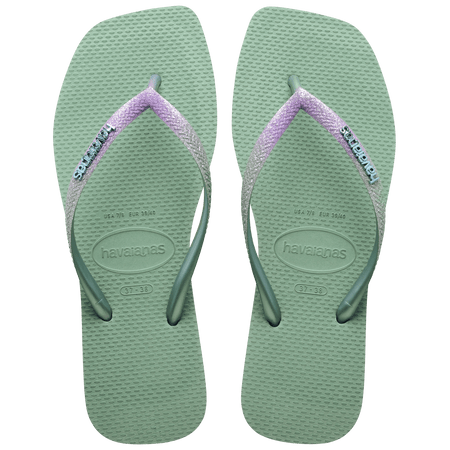 Sandalias Havaianas Slim Square Glitter 4148102