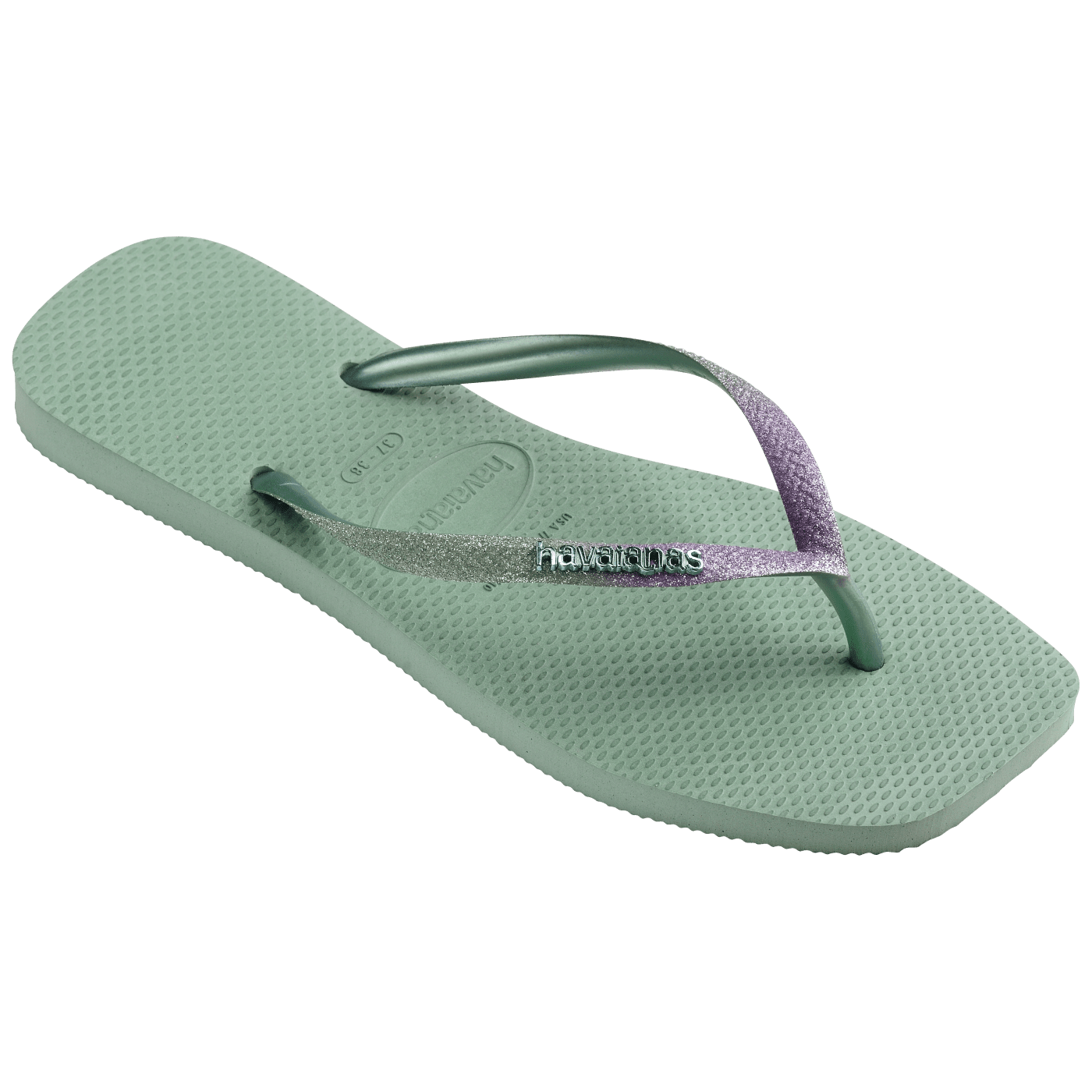 Sandalias Havaianas Slim Square Glitter 4148102