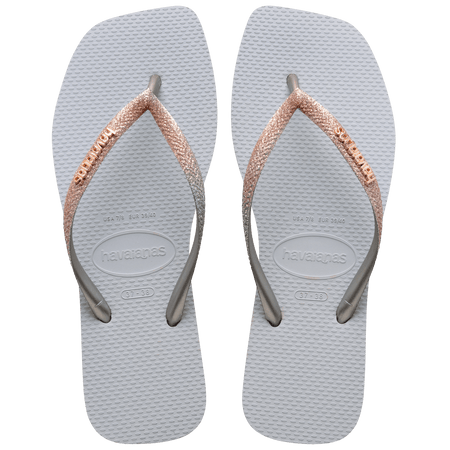 Sandalias Havaianas Slim Square Glitter 4148102