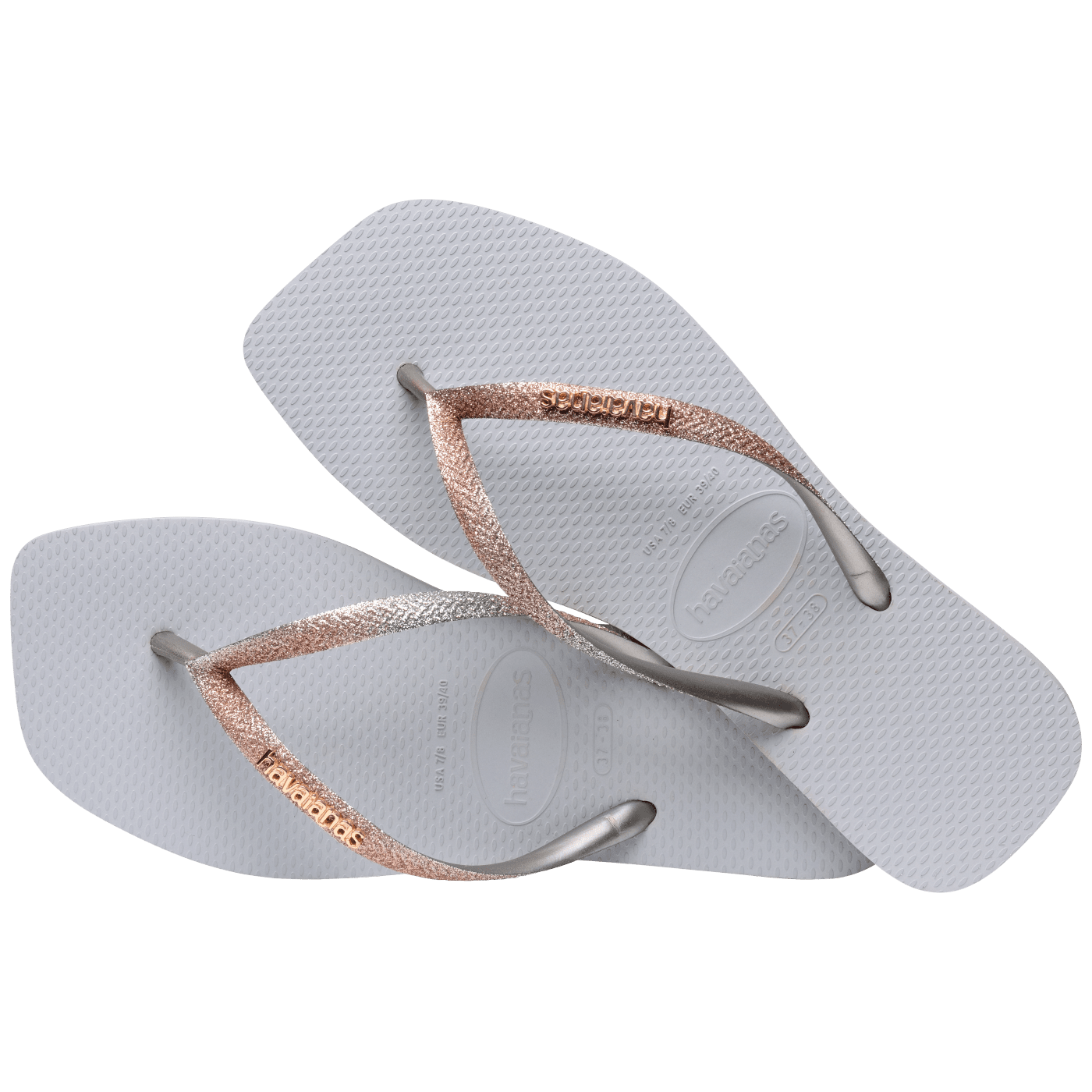 Sandalias Havaianas Slim Square Glitter 4148102