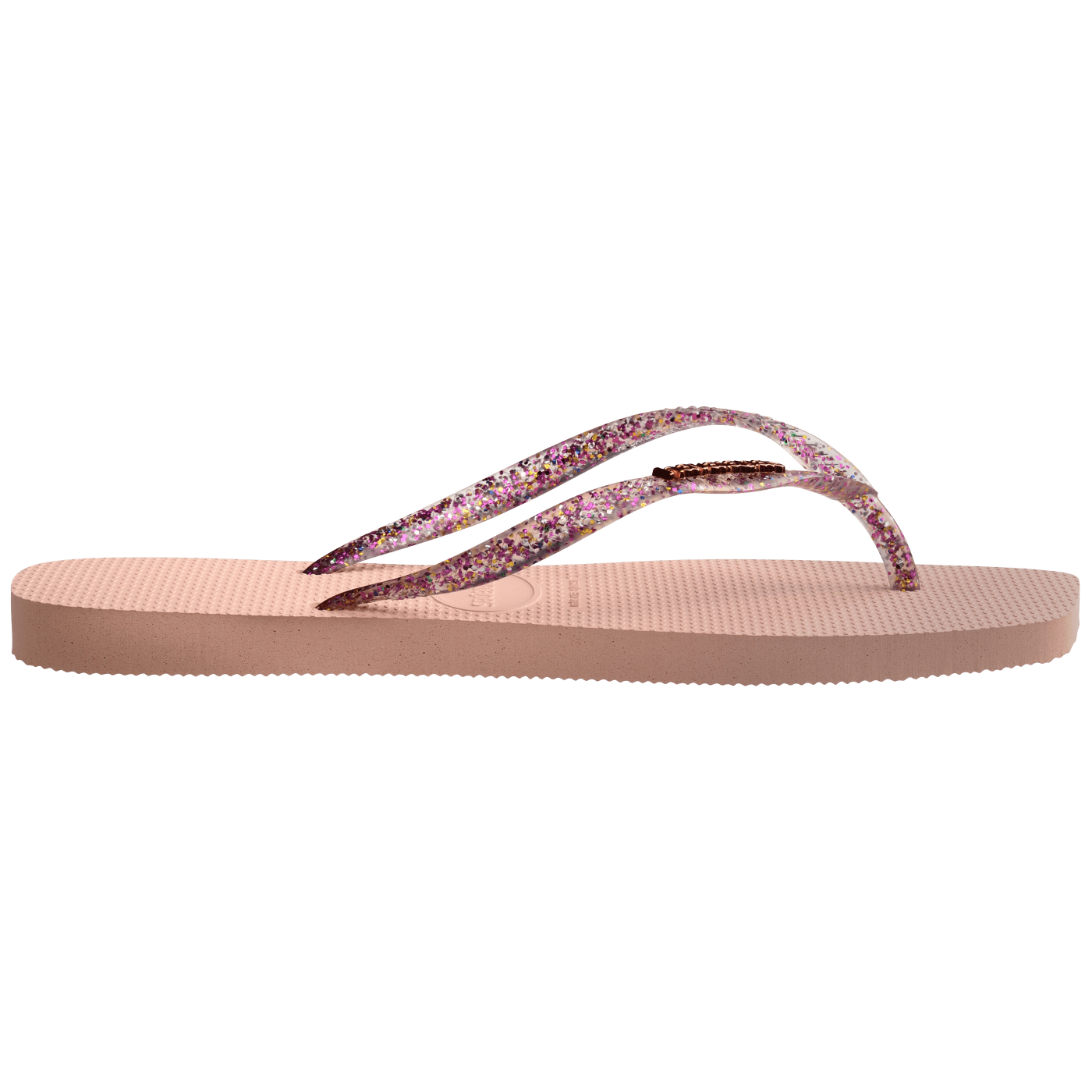 Sandalias Havaianas Slim Square Logo Metallic 4148257