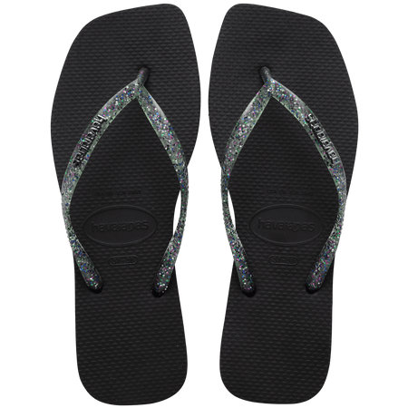 Sandalias Havaianas Slim Square Logo Metallic 4148257