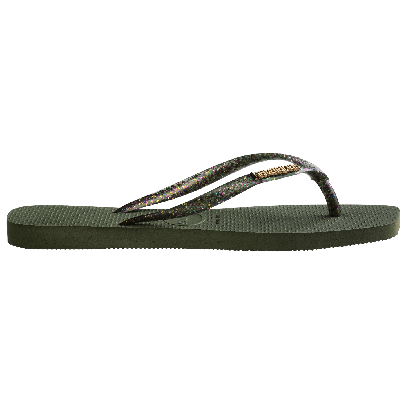 Sandalias Havaianas Slim Square Logo Metallic 4148257