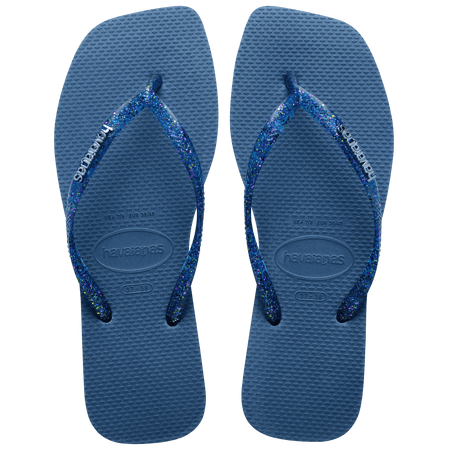 Sandalias Havaianas Slim Square Logo Metallic 4148257