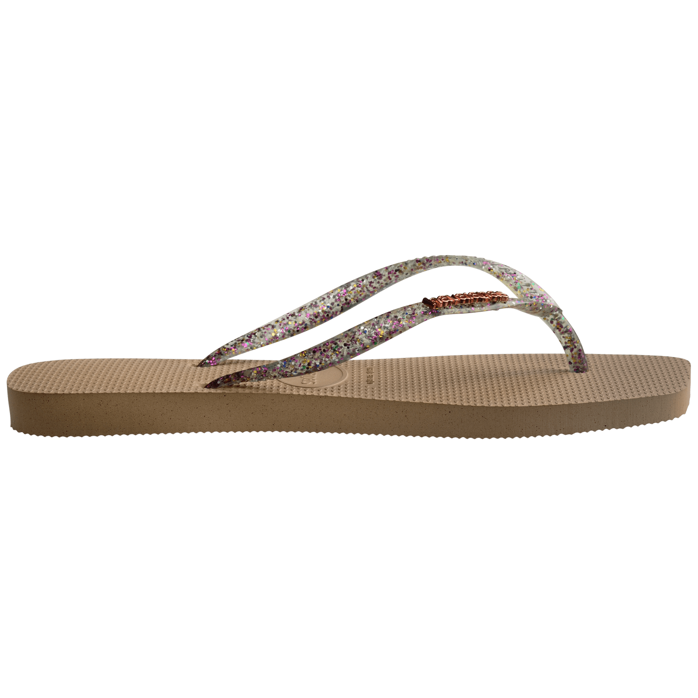 Sandalias Havaianas Slim Square Logo Metallic 4148257