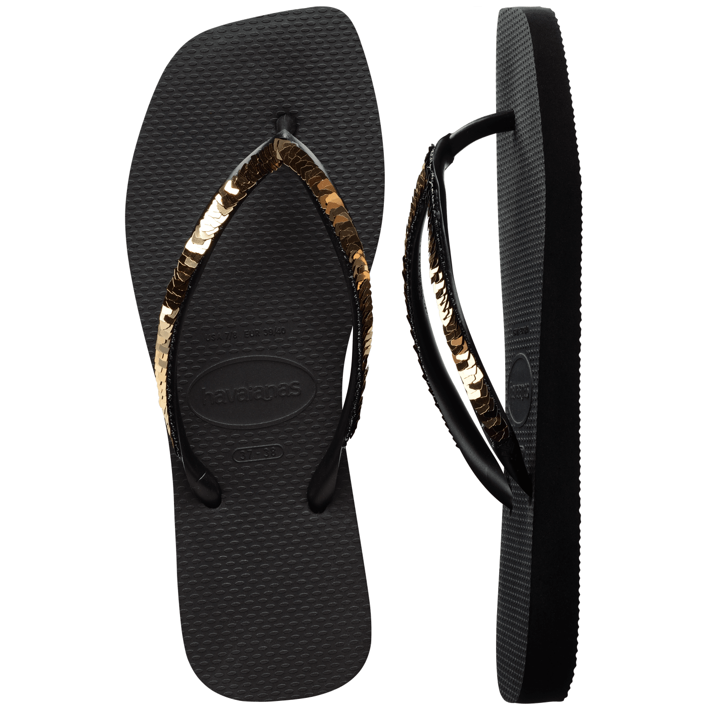 Sandalias Havaianas Slim Square Magic Sequin 4148272